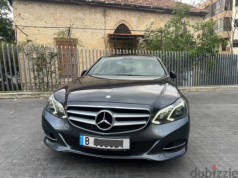 Mercedes E200 TGF Gargour 2014 fully loaded 0