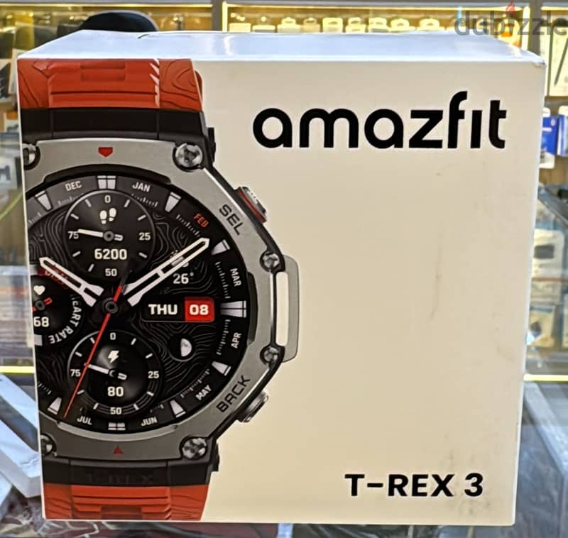 Amazfit T-Rex 3 lava amazing & good price 1