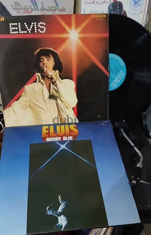 elvis presley- moody blue - VinyLP 0