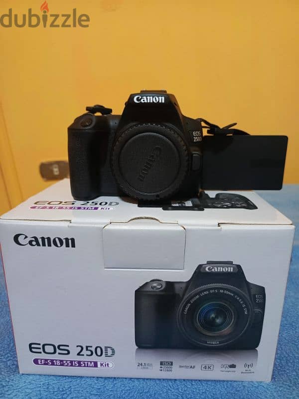 canon 250D used 1 time 3