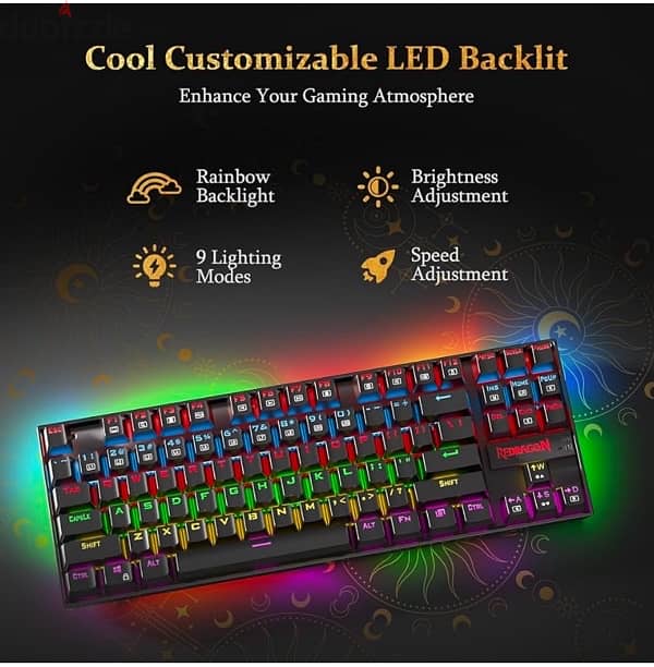 redragon k552 75% gaming keyboard 1