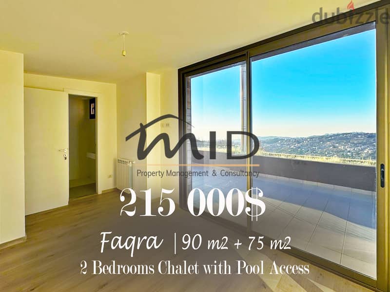 Faqra | Signature Touch | 2 Master Bedrooms Chalet | Open View 1