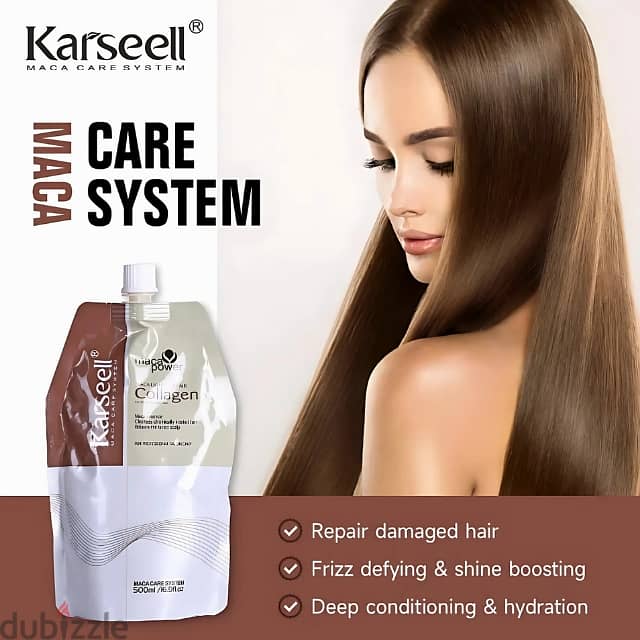 Karseell Hair Treatment Cream | Collagen Mask for Damaged Hair, 500ml 2