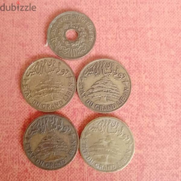 Coins Lebaneese  1925 1