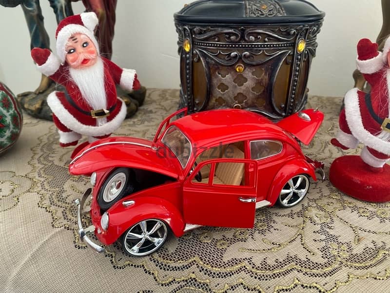 vw beetle diecast model car scale 1/18 2