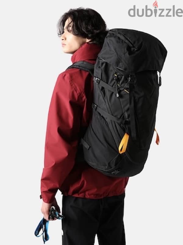 the north face terra 55 hiking \ camping bag 0