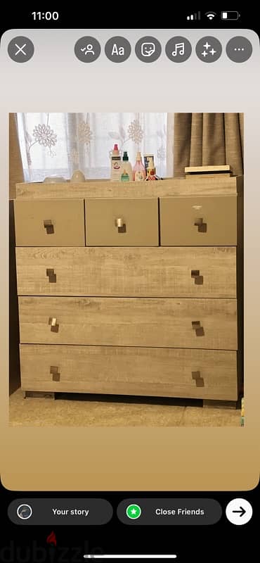 changing table baby and study table with storage 3