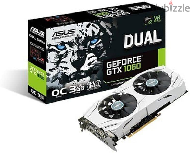 Asus Geforce GTX 1060 3GB 0