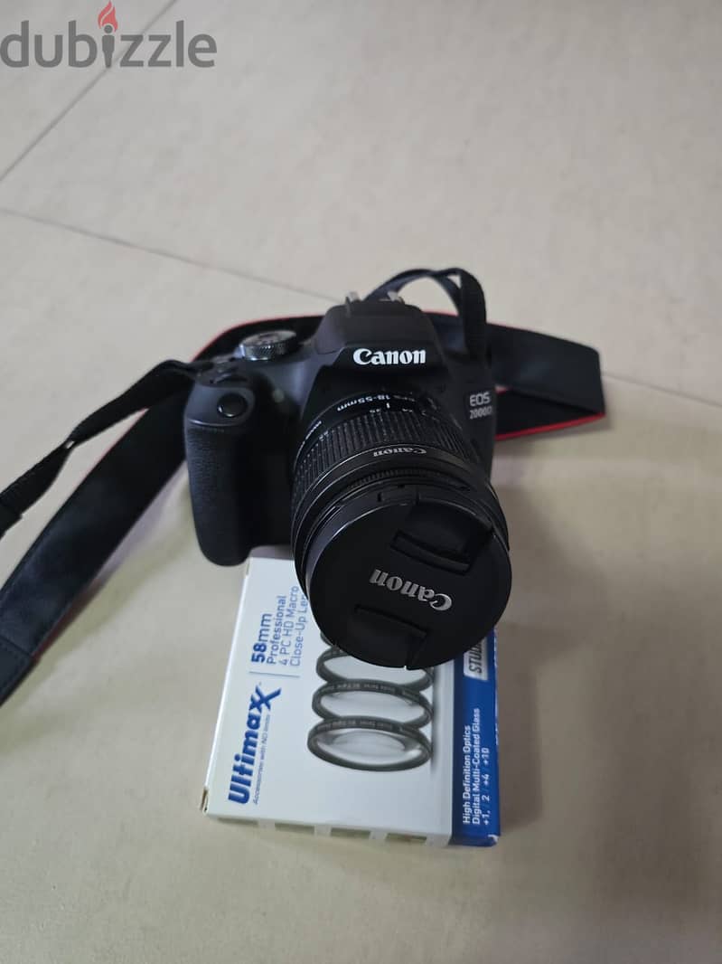 Canon EOS 2000D Digital DSLR Camera Lens18-55mm 1