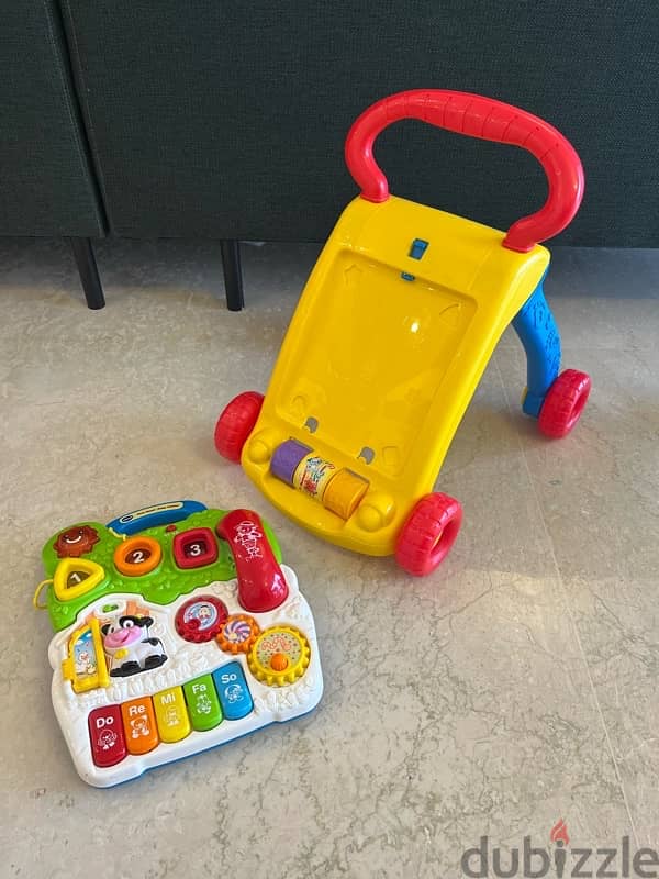 baby walker vtech excellent condition 2