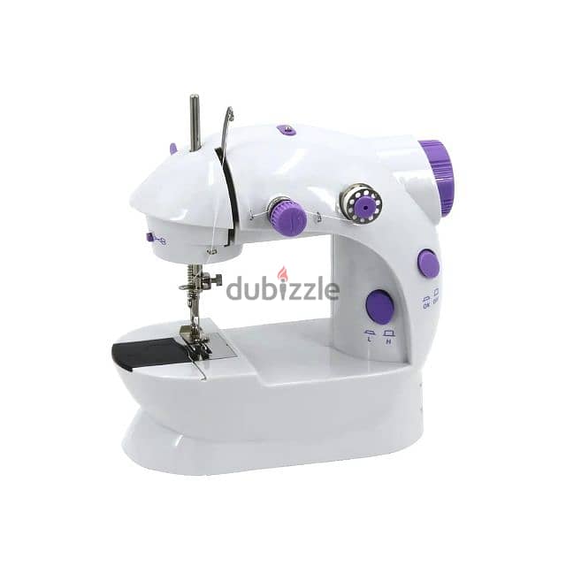 Portable Sewing Machine with Foot Pedal & Lamp for DIY Repairs 0