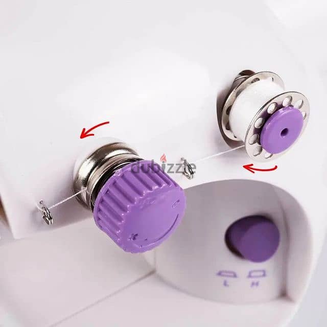 Portable Sewing Machine with Foot Pedal & Lamp for DIY Repairs 2