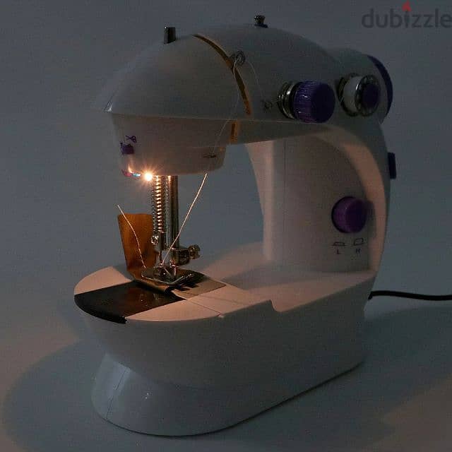 Portable Sewing Machine with Foot Pedal & Lamp for DIY Repairs 4