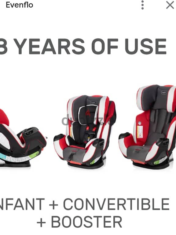 Evenflo carseat all stages free delivery 2