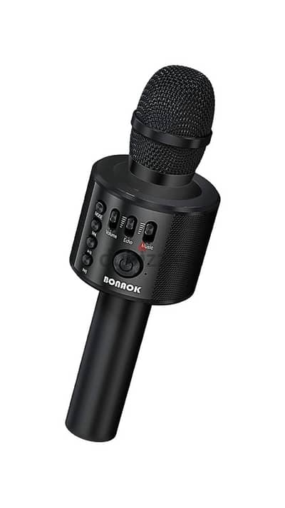 BONAOK Wireless Bluetooth Karaoke Microphone