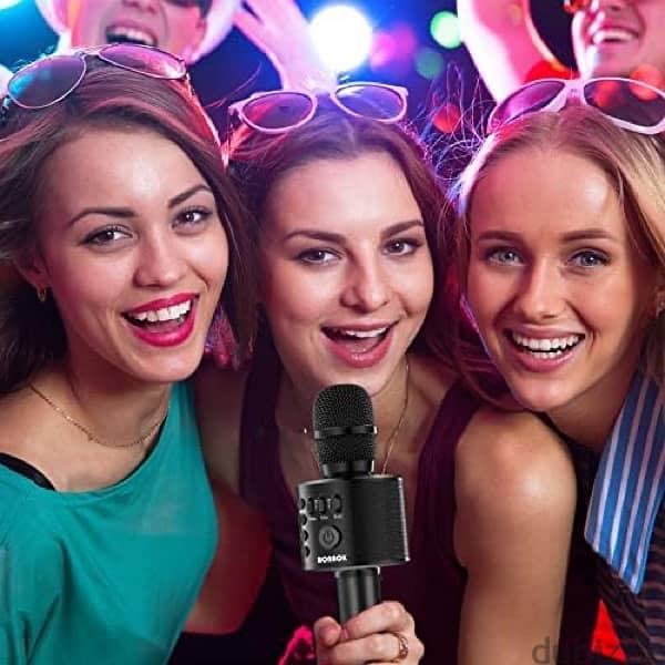 BONAOK Wireless Bluetooth Karaoke Microphone 1