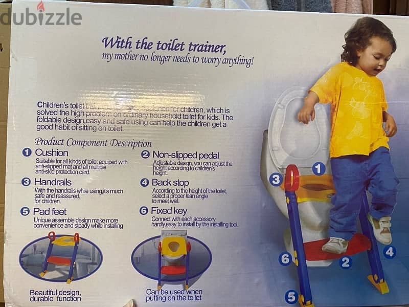 toilet seat trainer with steps 0