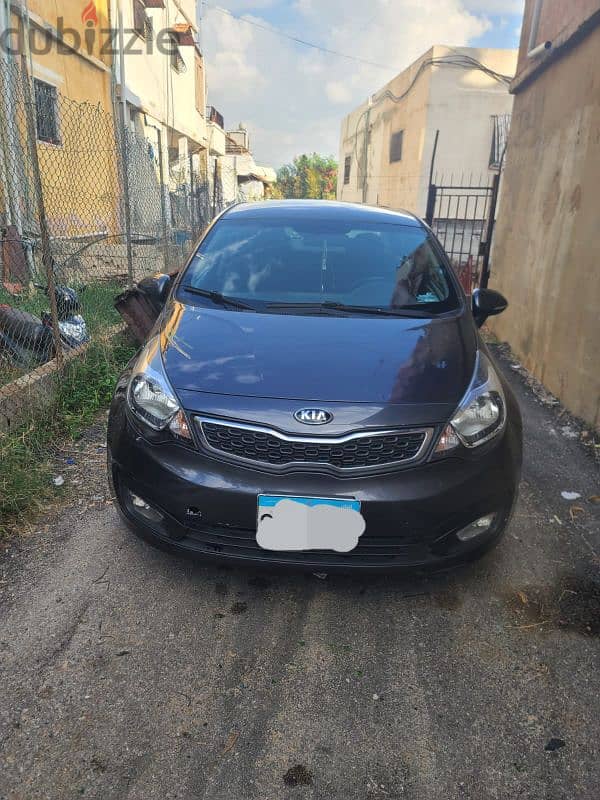 Kia Rio Gs 2015 / lebanese company+0 faults Full zaweyed 0