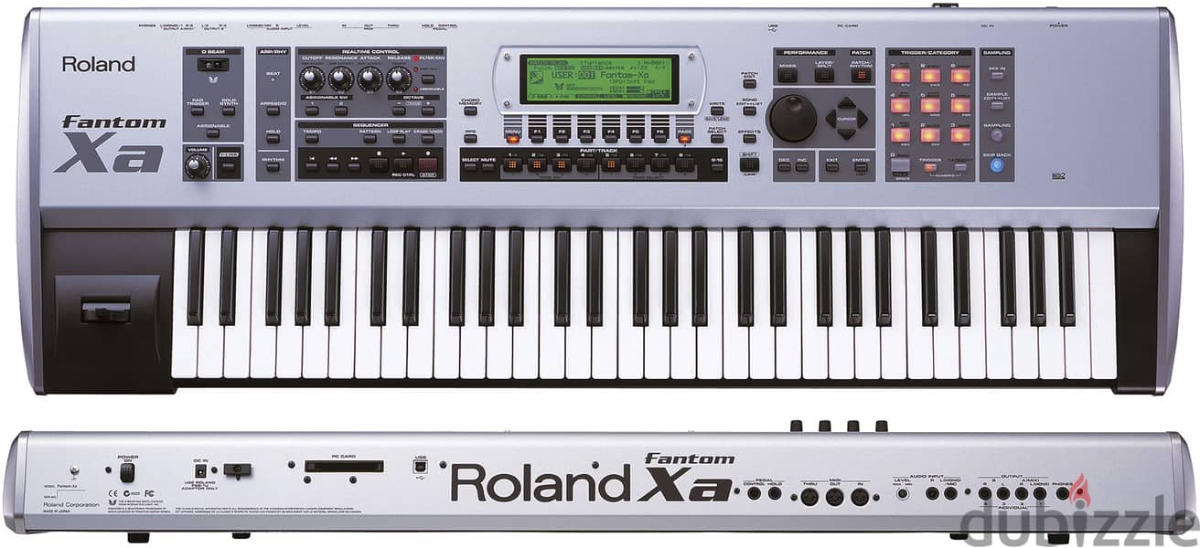 Roland Fantom Xa Sampling 24 Bit Workstation + free memory cards 1