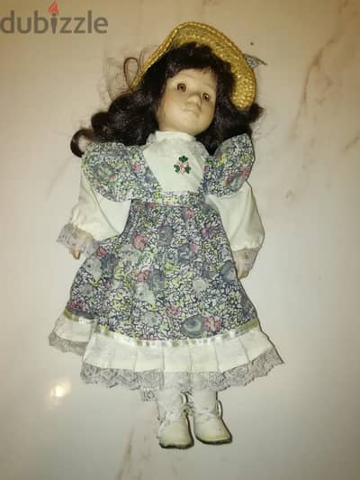 Vintage ceramic doll 40cm