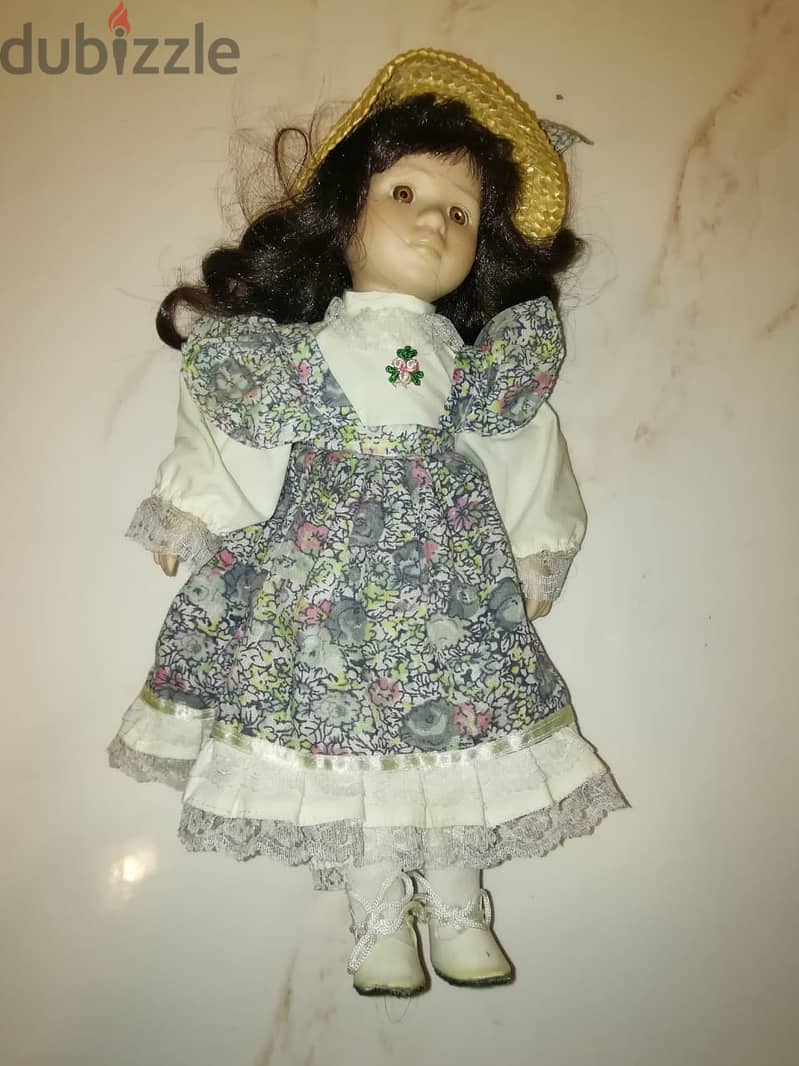 Vintage ceramic doll 40cm 0