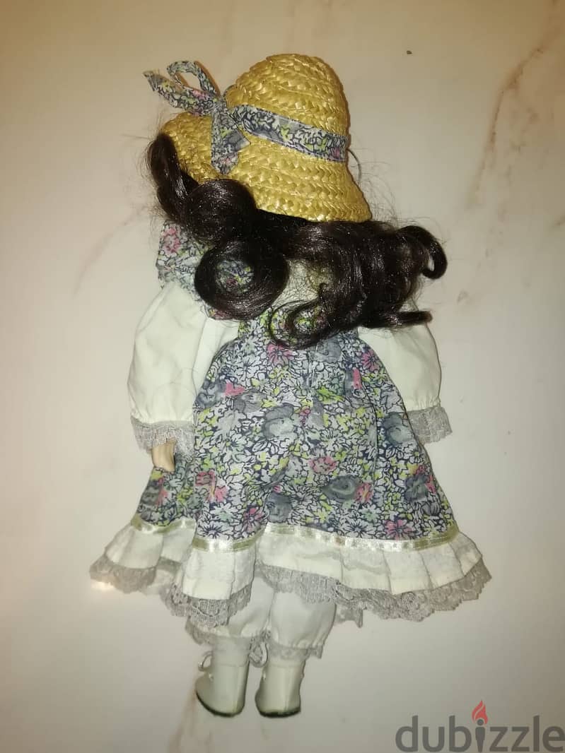 Vintage ceramic doll 40cm 1