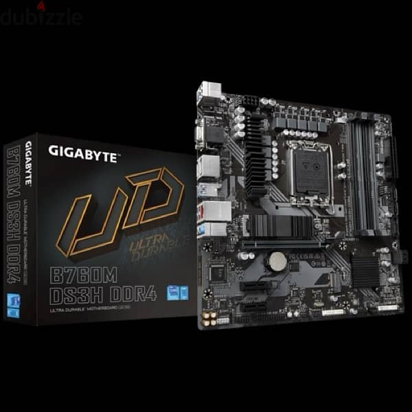 Gigabyte B760M DS3H DDR4 Motherboard 0