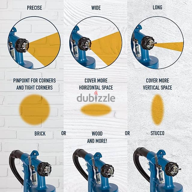 Electric Spray Painter for Coating Walls & Wood by Paint Zoom 2