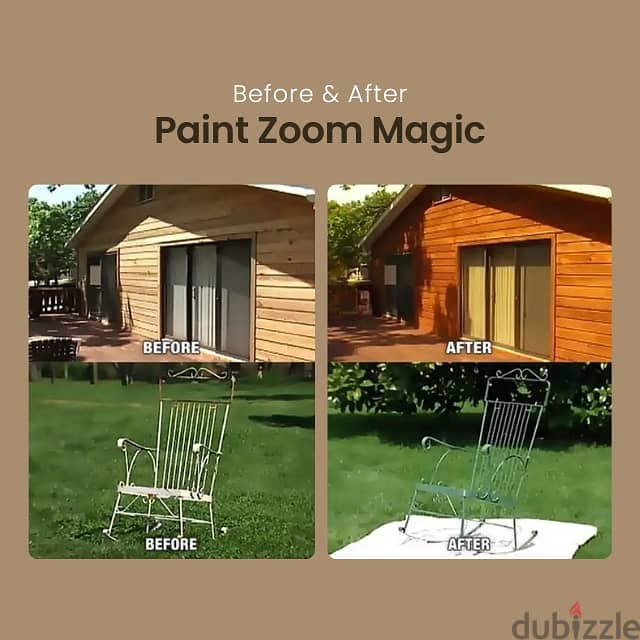 Electric Spray Painter for Coating Walls & Wood by Paint Zoom 4