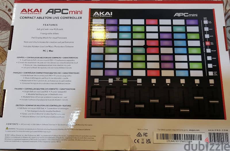 Akai  APC mi iAbleton live lite 0