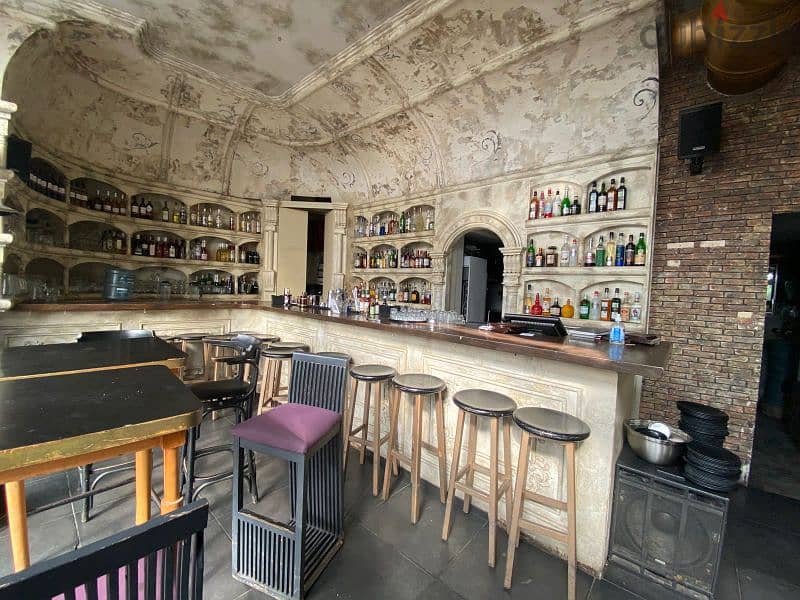 pub-resto fully equiped for rent in hazmieh 0