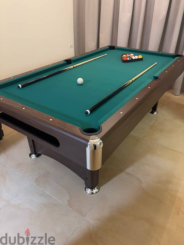 billiard table 7.2 ft mdf wood surface 3