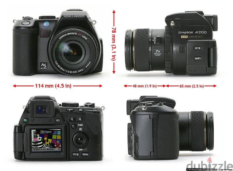 DiMAGE A200 with all what you will need (negotiable) 4