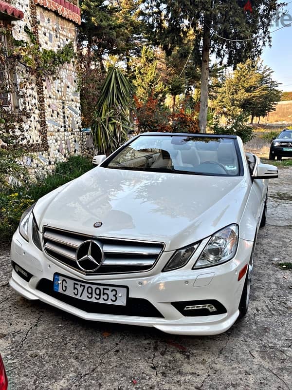 Mercedes E350 2011 (انضف سيارة بي لبنان) super clean car kit amg 0