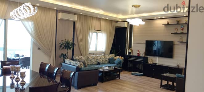 FULLY FURNISHED APARTMENT IN BAABDA PRIME (270Sq)+SEA VIEW, (BA-421)