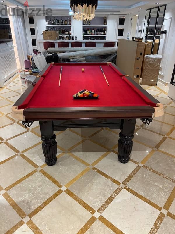 Stone Pool table 9 feet 2