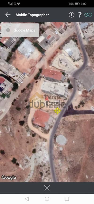 zahle ain el ghossein land 493 sqm nice neighborhood. Ref#1820