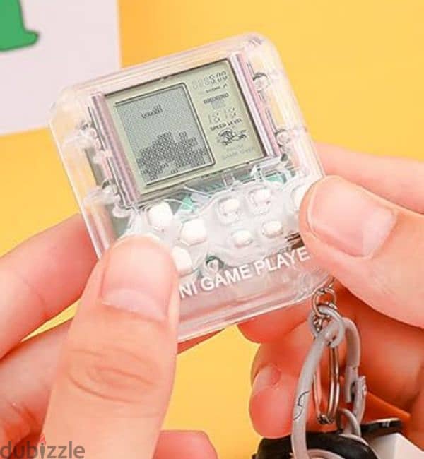 retro Tetris keychain 1