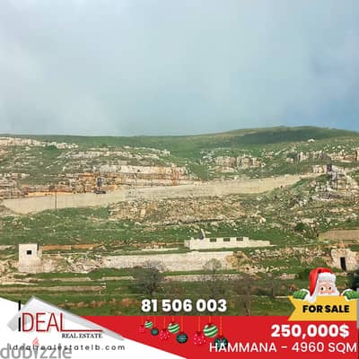 Land for Sale in Hammana عقار للبيع في حمانا