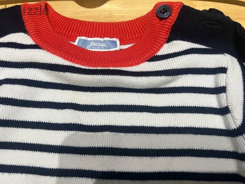 Jacadi baby boy sweater (12 months) 1