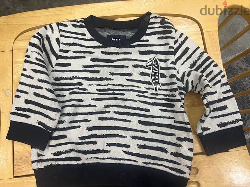 Baby boy sweater petit bateau (12 months) 0