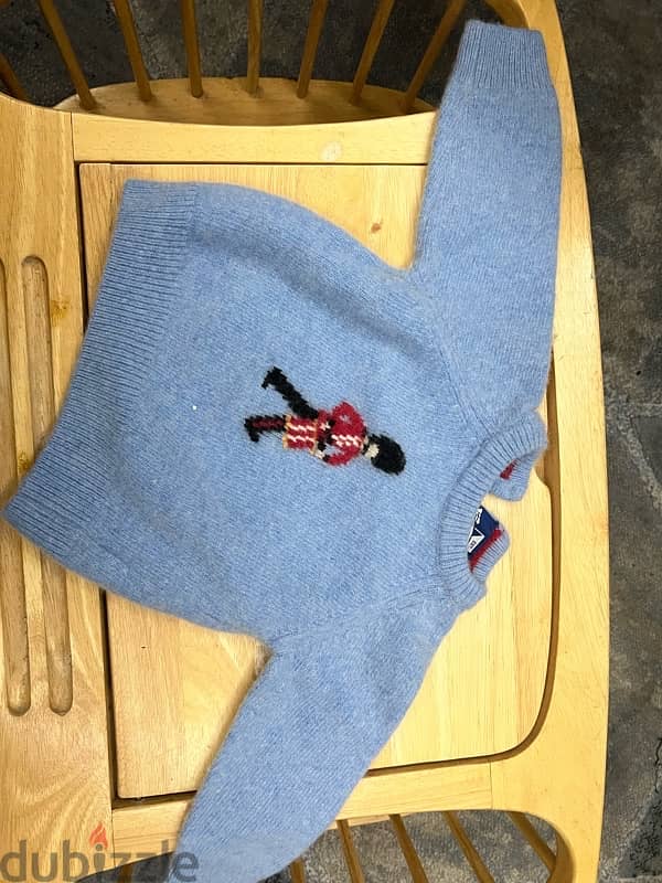 baby boy wool sweater (6 months) 1