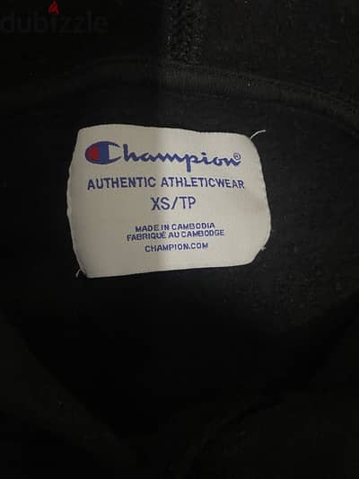 champion brand, size xs