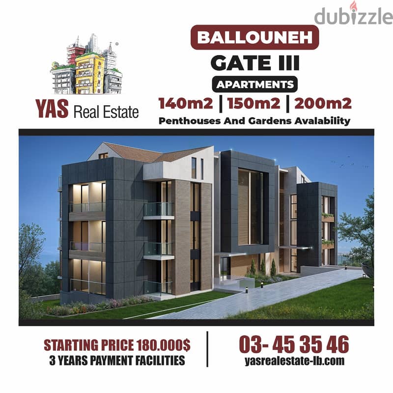 Ballouneh 140m2 | Under Construction | Payment Facilities | View | 0