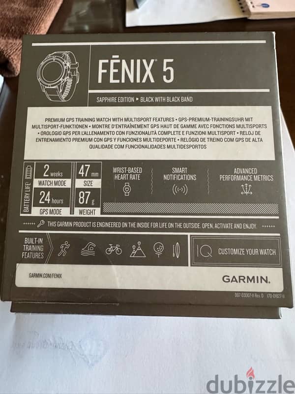 Garmin Fenix 5 6