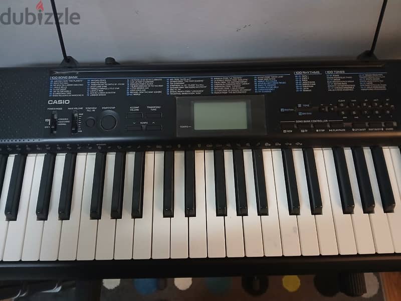 Casio keyboard CTK-1200 + stand 1