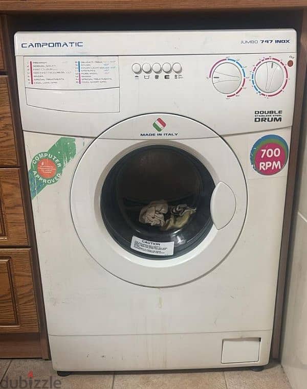 Washing machine Campomatic Jumbo 747 inox 0