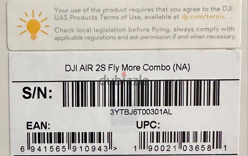 "Zero Flights" DJI Air 2S Fly More Combo 2