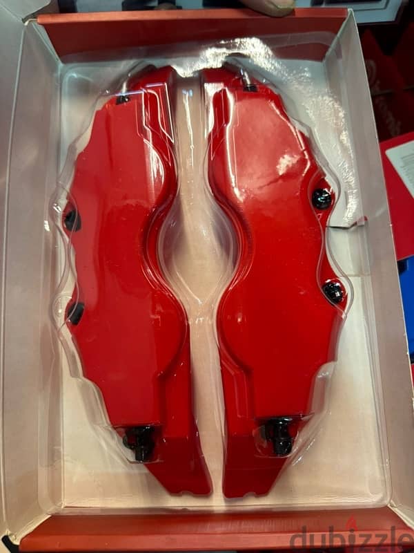 Caliper cover red amg 4pcs for w205 1