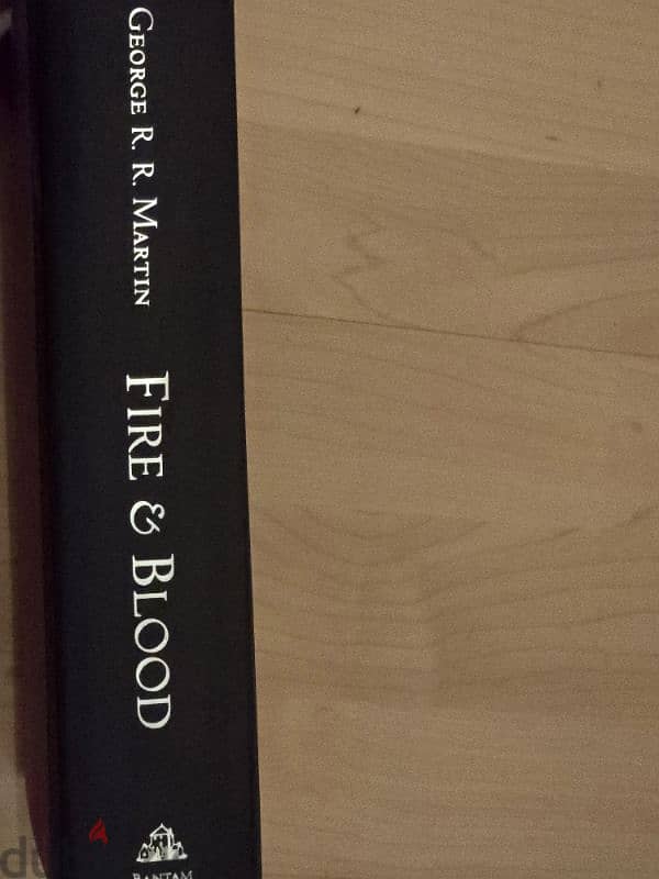 Game Of Thrones Fire & Blood with bookmark 2